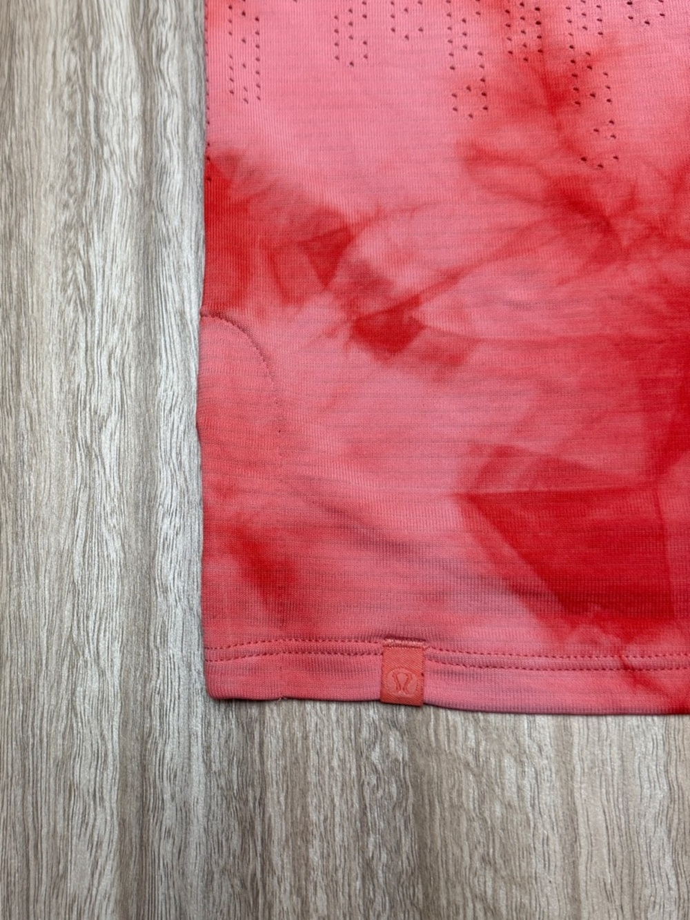 {Lululemon} Train to Be Pink and Red Tie-Dye Tank Top - Picture 8 of 12